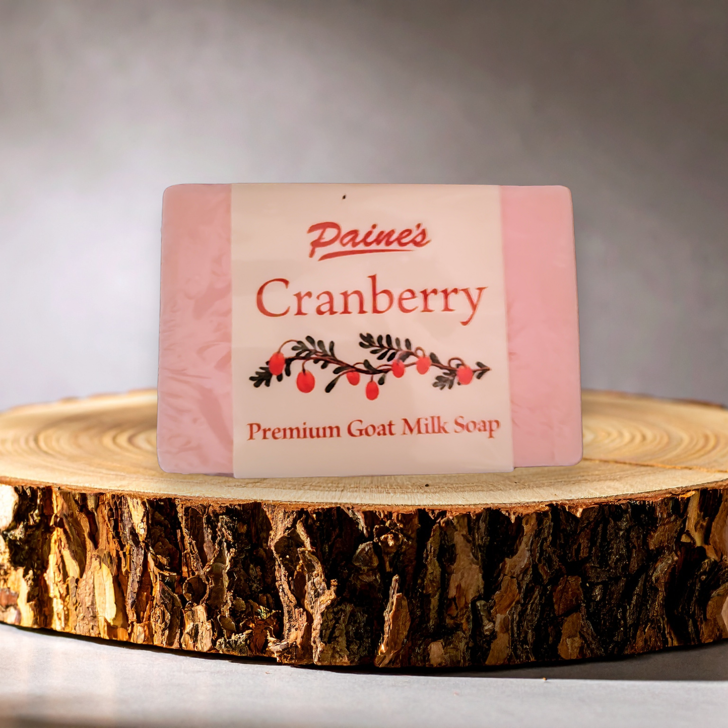 Cranberry Scented Goat Milk Soap