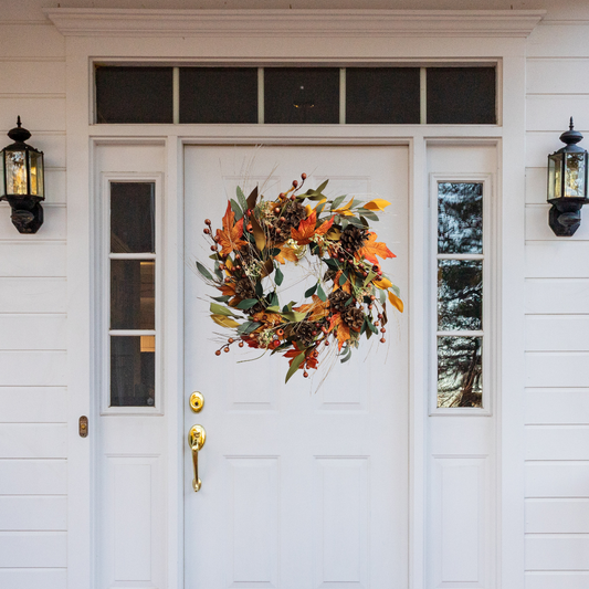 Fall Swirl Wreath