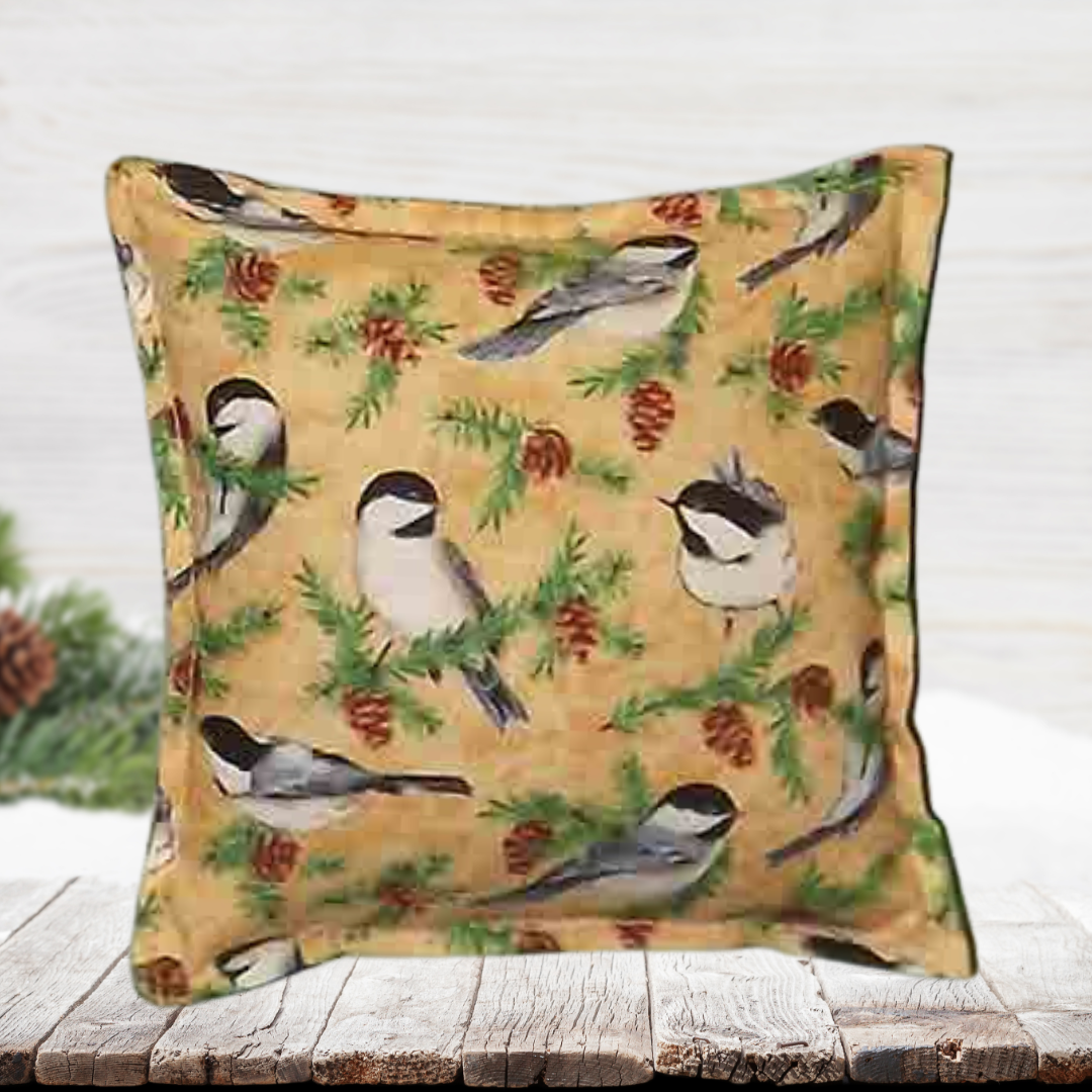 Maine Chickadee Balsam Pillow