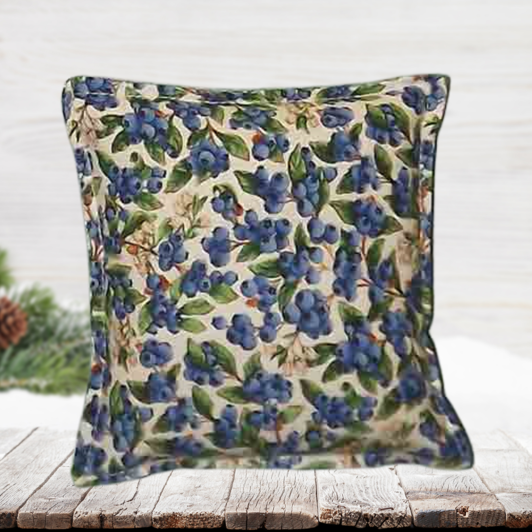 Balsam Filled Blueberry Pillow