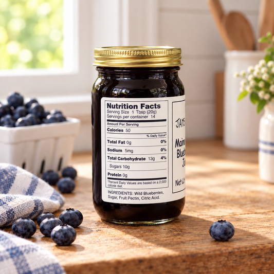 Maine Blueberry Jam