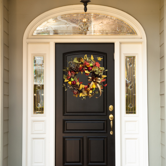 Fall Fruit Wreath