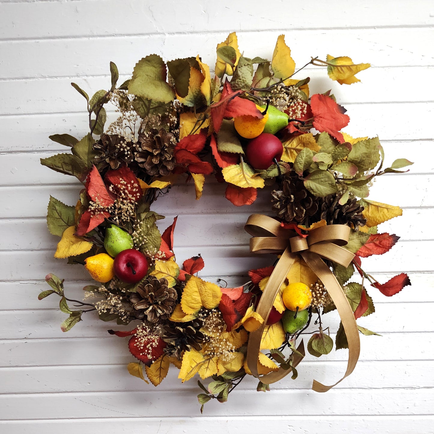 Fall Fruit Wreath