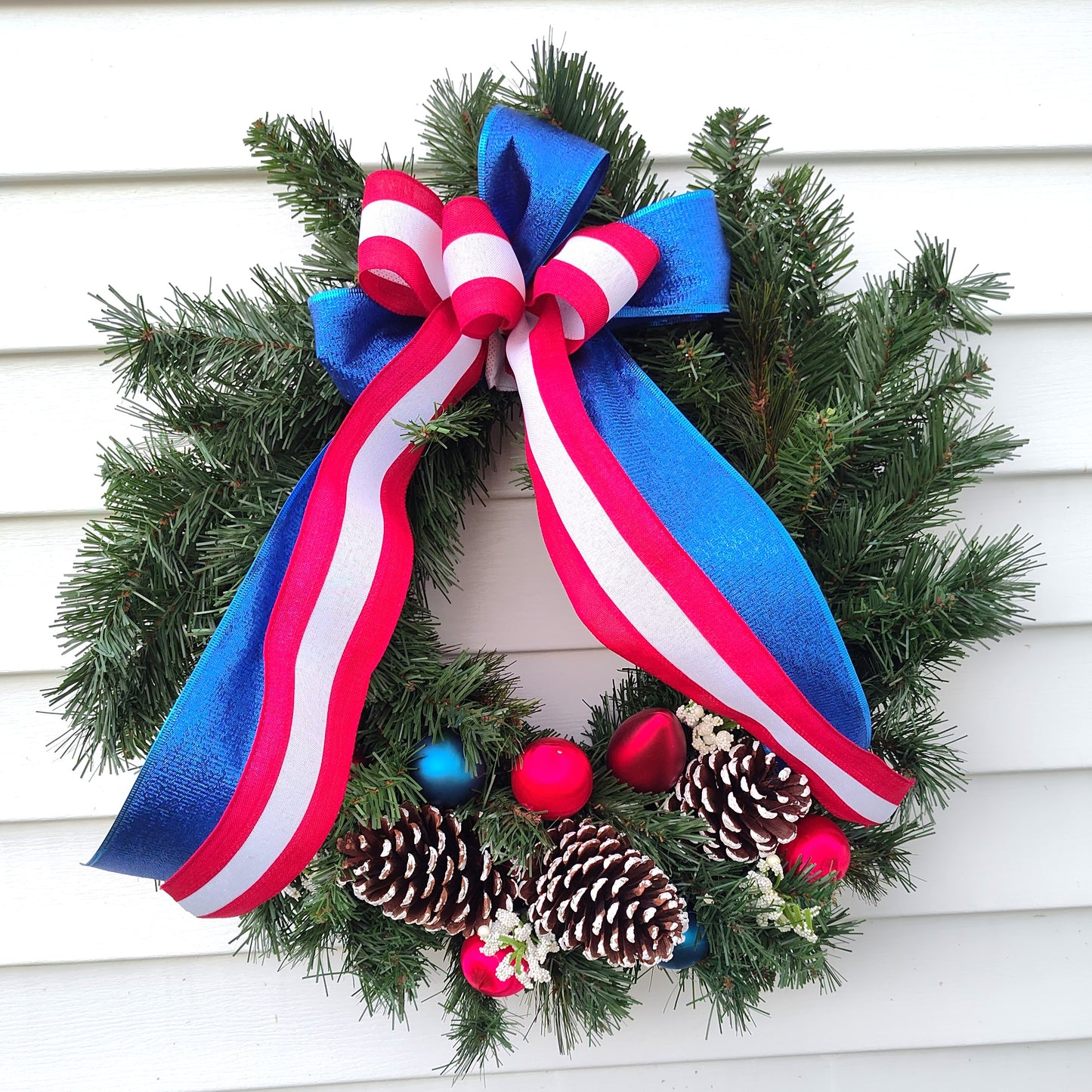 USA Winter Wreath