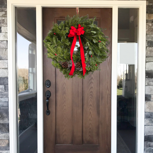 Handcrafted Maine Balsam Wreath