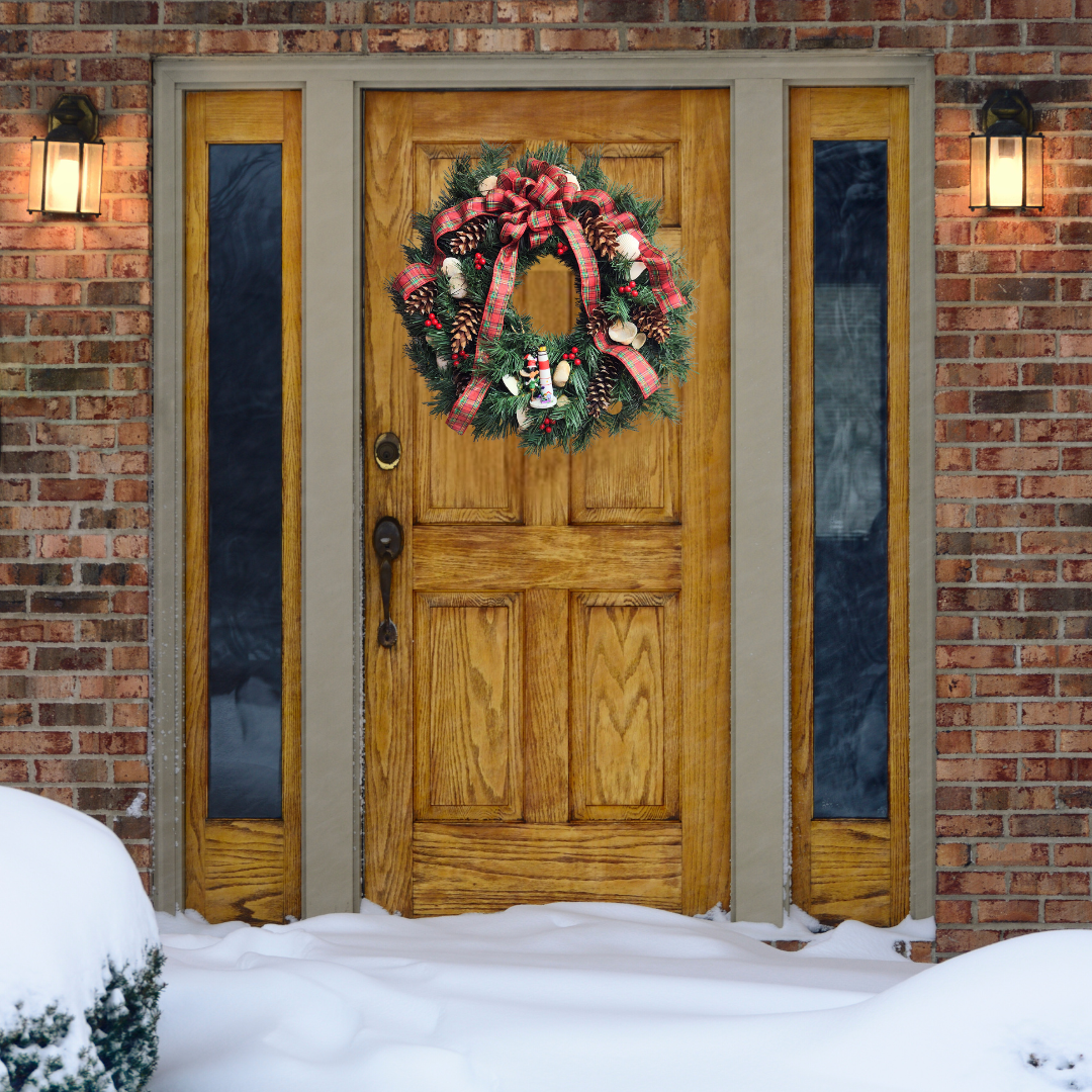Winter Lighthouse Wreath