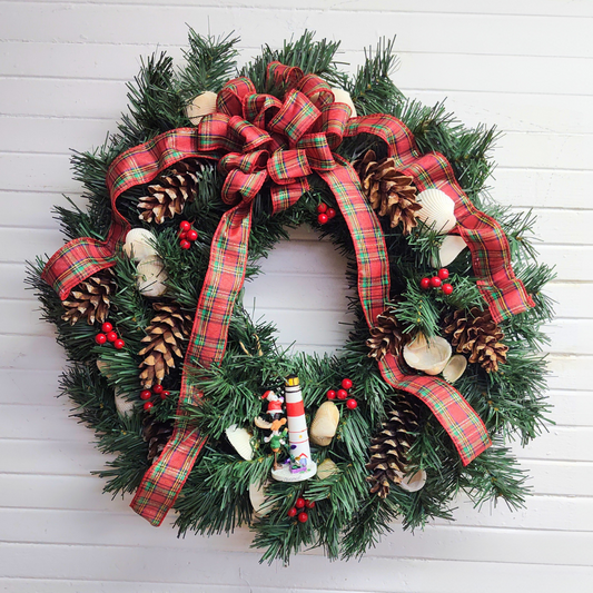Winter Lighthouse Wreath
