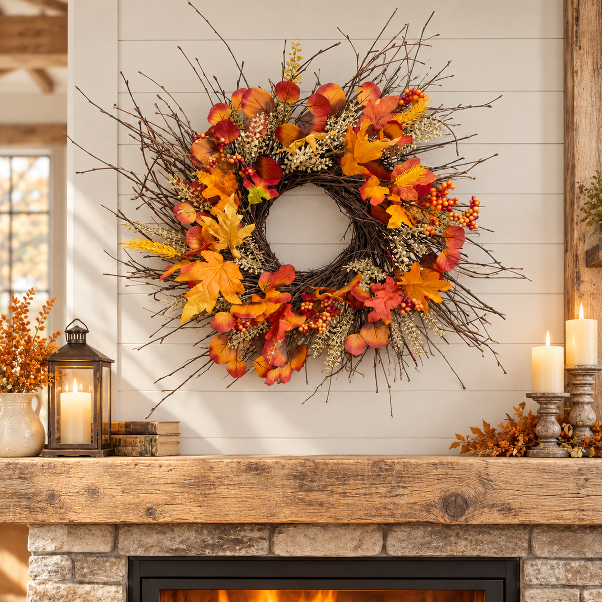 Autumn Woodland Wreath