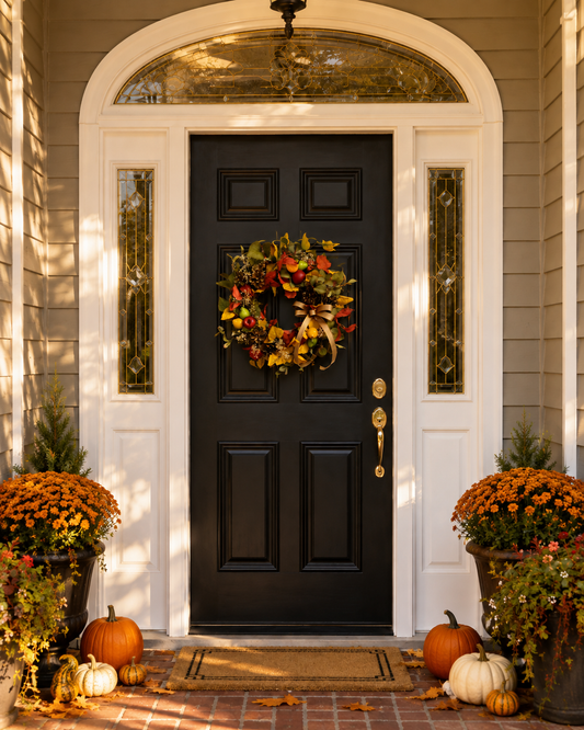 Fall Fruit Wreath