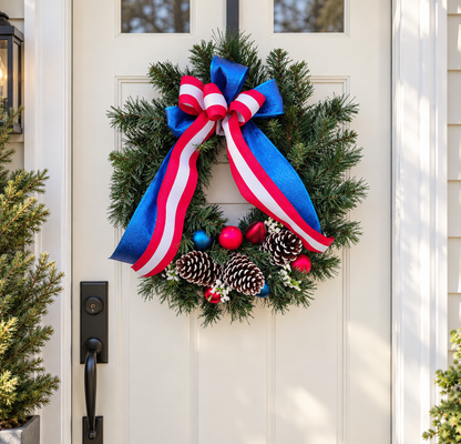 USA Winter Wreath