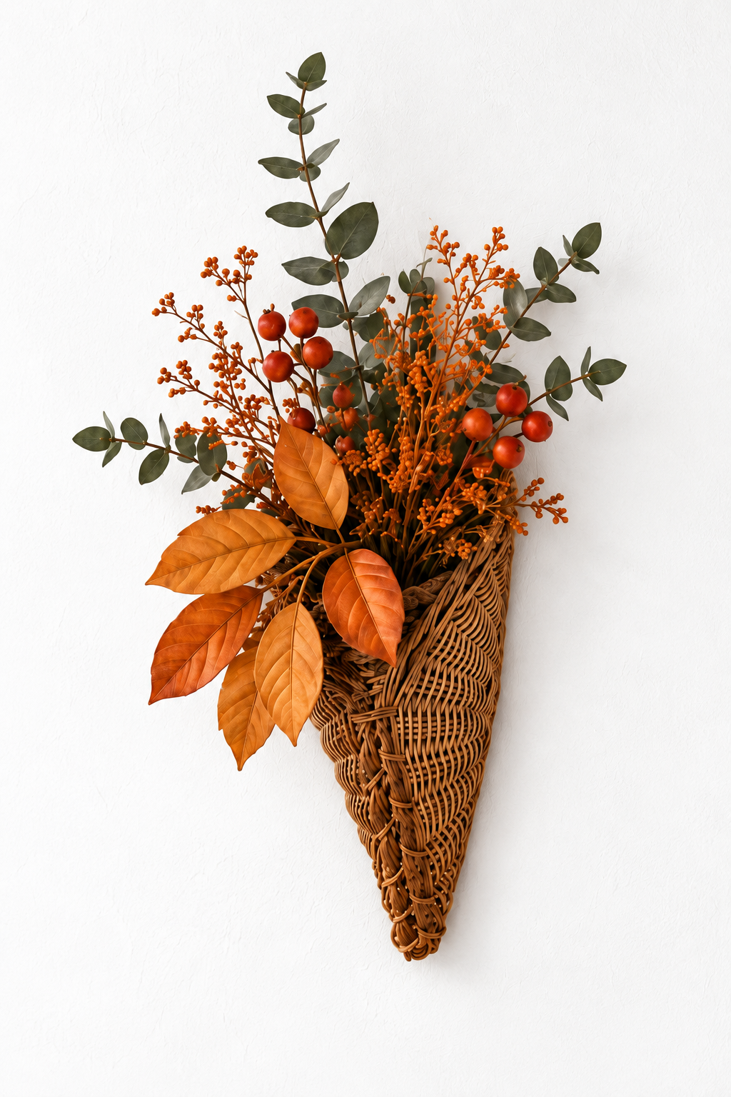 Autumn Harvest Hanging Basket — 4 Styles