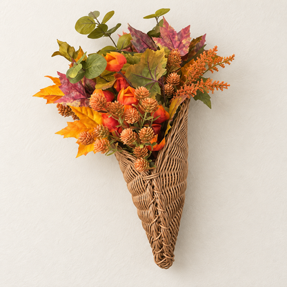 Autumn Harvest Hanging Basket — 4 Styles
