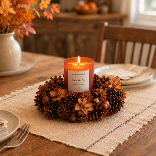 Pinecone Centerpieces