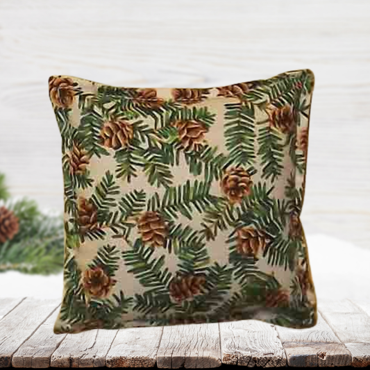 Balsam-Filled Pinecone Pillow