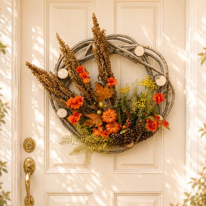 Maine Autumn Wreath