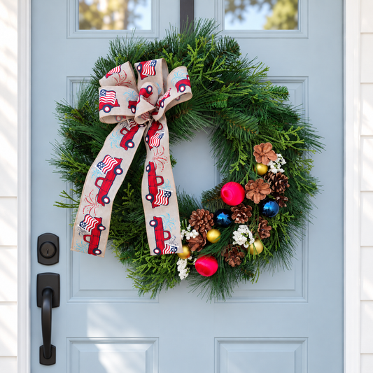Country USA Wreath