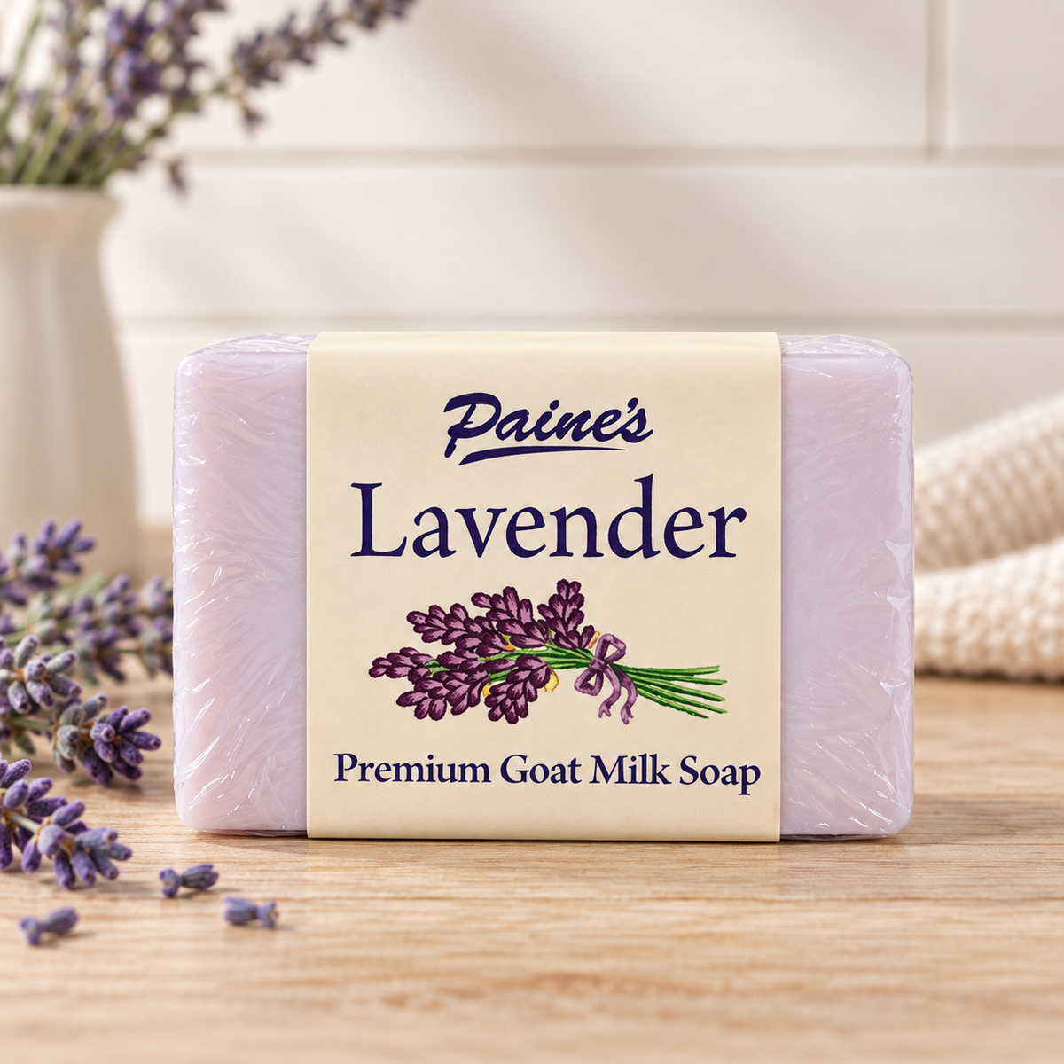 Lavender Scented Goat Milk Soap