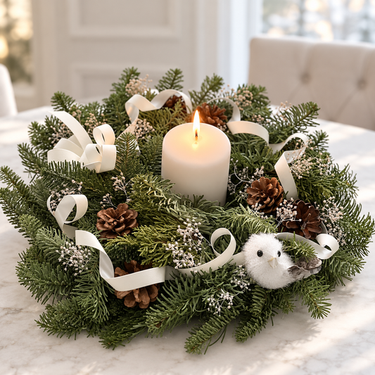 Snowbird Balsam Centerpiece