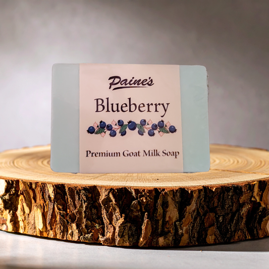 Blueberry Scented Goat Milk Soap