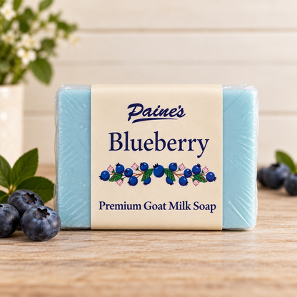 Blueberry Scented Goat Milk Soap