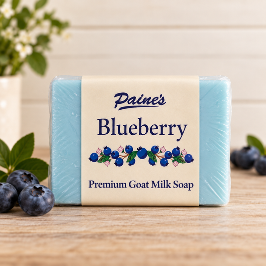 Blueberry Scented Goat Milk Soap