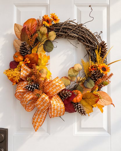 Fall Grapevine Wreath