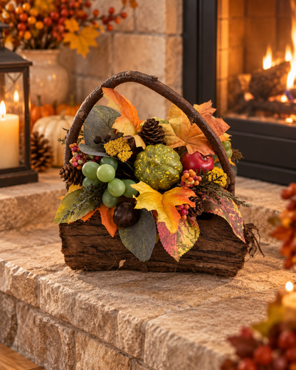 Harvest Log Basket