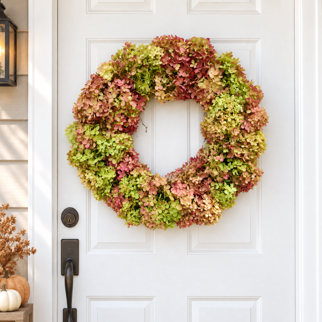 Fall Hydrangea Wreath