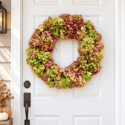 Fall Hydrangea Wreath