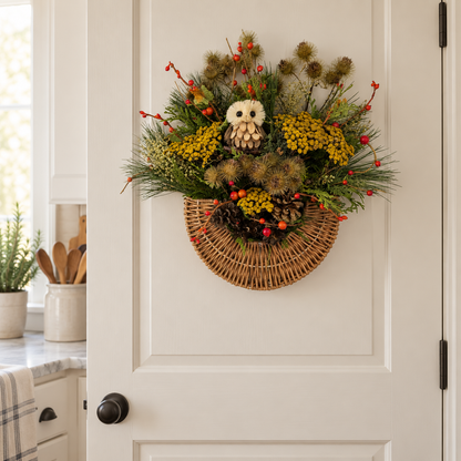 Harvest Owl Baskets (4 Styles)