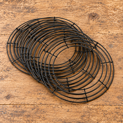 Black Wire Wreath Frames