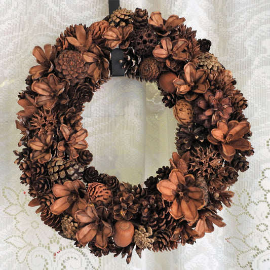Pinecone Wreath