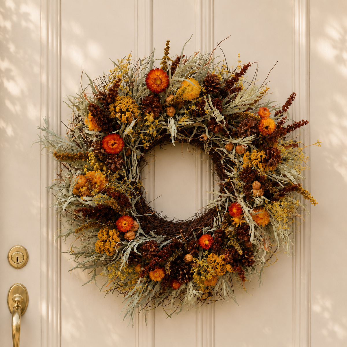 Rustic Autumn Wreath