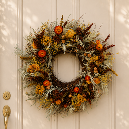 Rustic Autumn Wreath