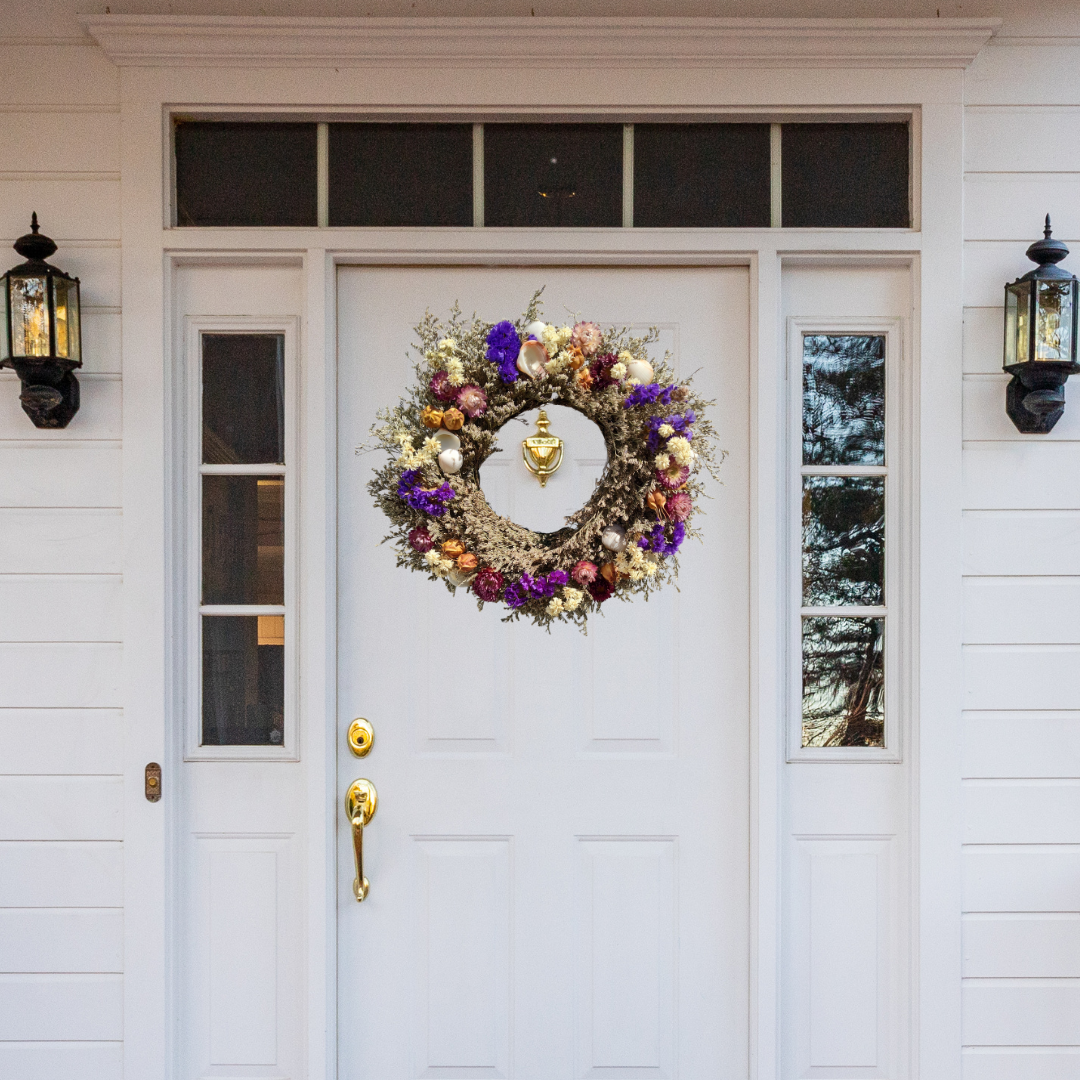 Fall Seashell Wreath