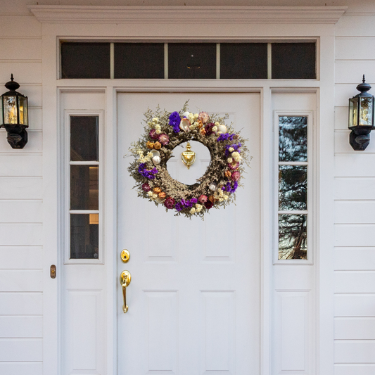 Fall Seashell Wreath