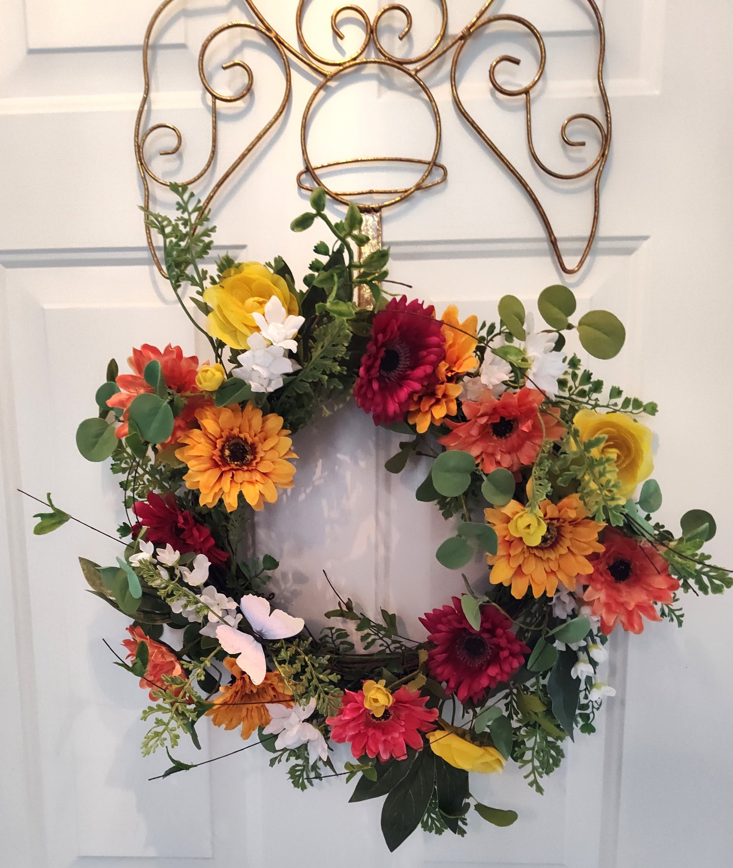 Butterfly Gerbera Wreath