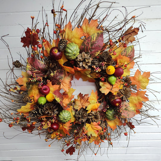 Fall Abundance Wreath