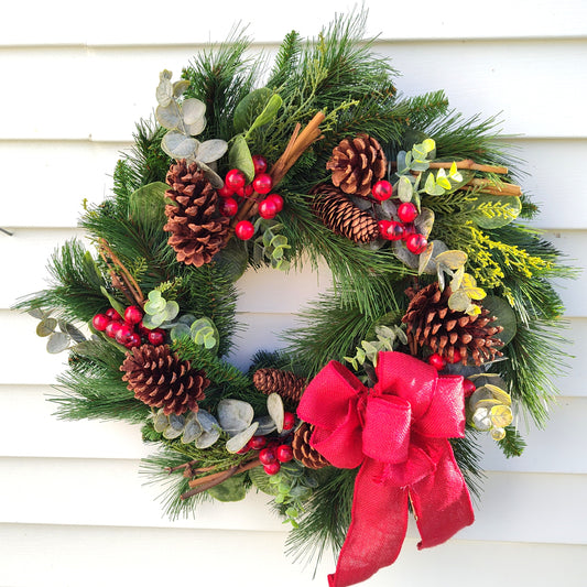Eucalyptus-Berry Wreath