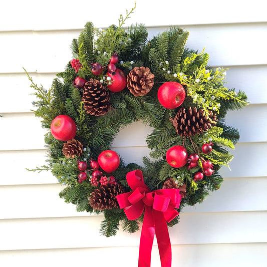 Apple-Berry Wreath