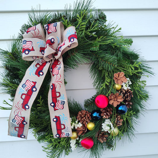 Country USA Wreath