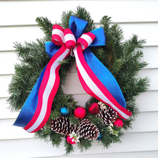 USA Winter Wreath