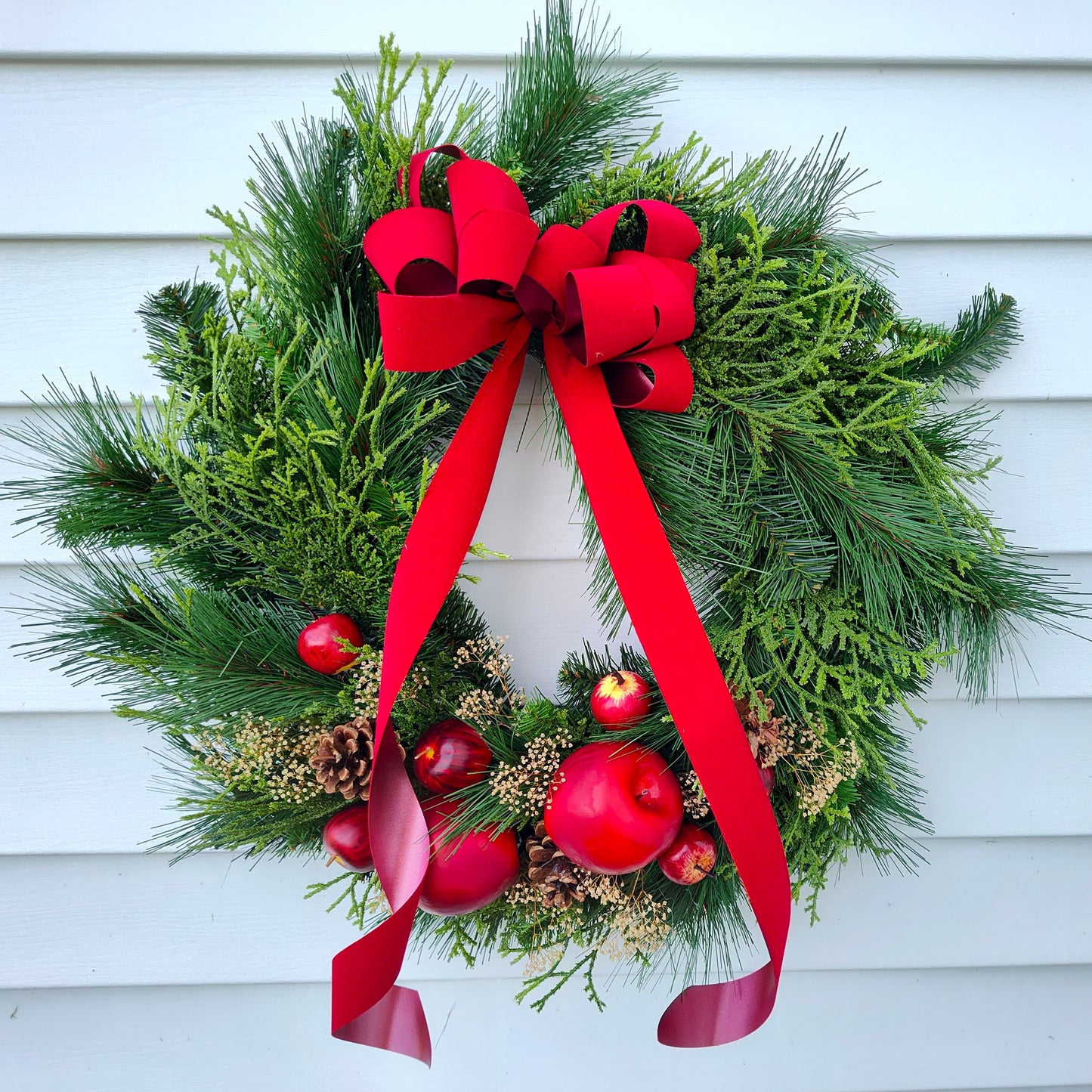 Winter Apple Wreath