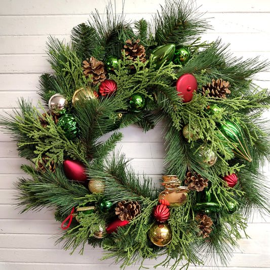 Christma Ball Wreath