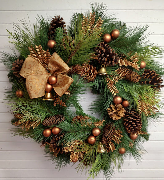 Shimmer & Pine Wreath