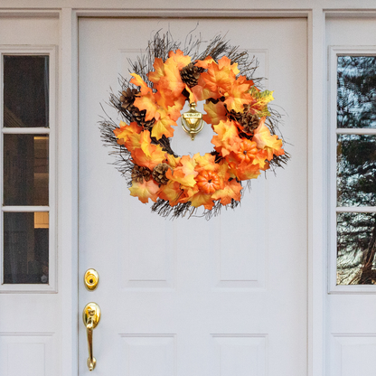 Fall Leaves Wreath