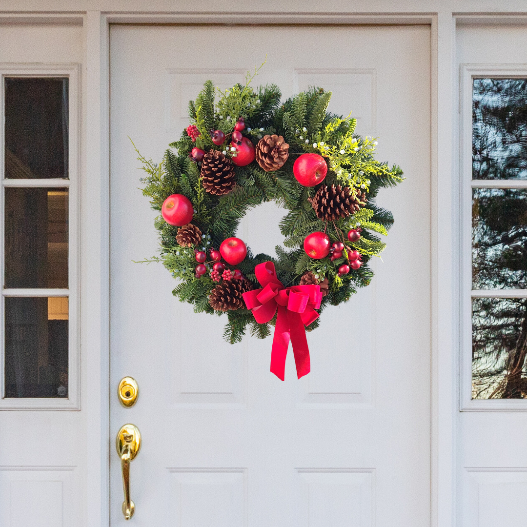 Apple-Berry Wreath
