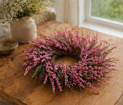 Pink Twig Wreath
