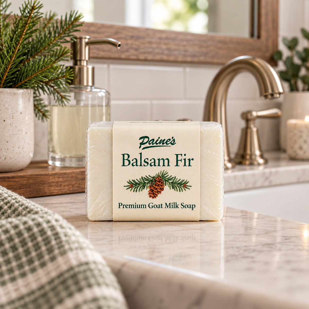 Balsam Fir Scented Goat Milk Soap