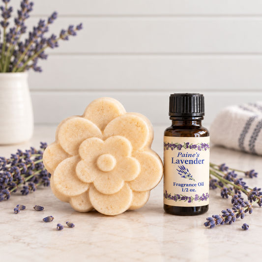 Lavender Soap & Fragrance Oil Gift Set